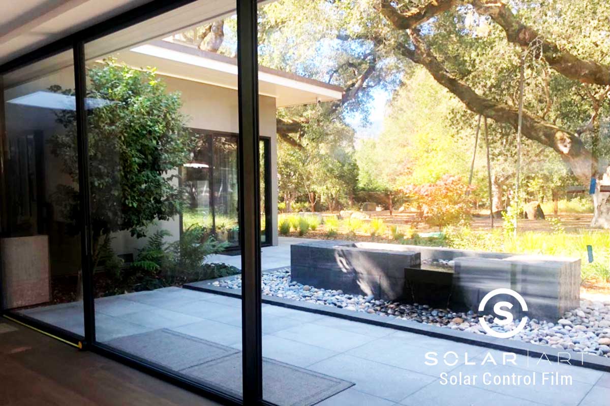 3M Prestige Window Film at a Home in Woodside, California