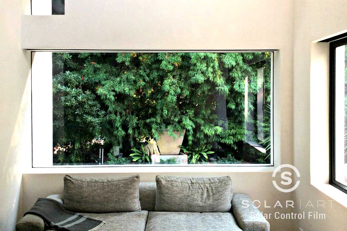 Ceramic Window Tint Installation at a Home in Brentwood, California