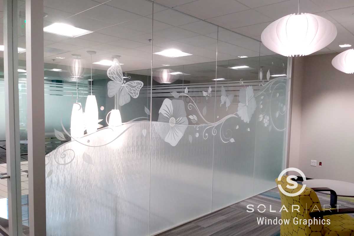 Custom Graphics Installation at Live Well San Diego in San Diego, California