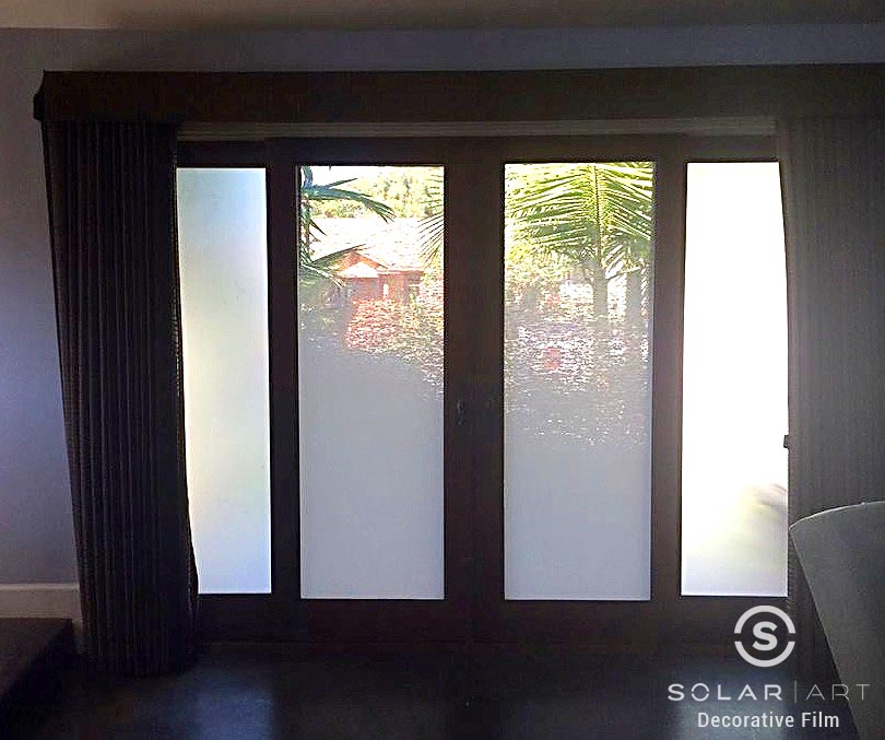 Gradient Window Film Installation at a Home in San Clemente, California
